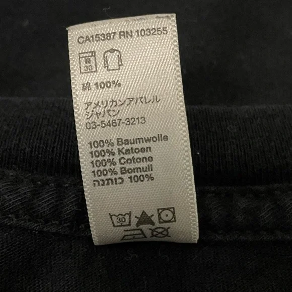 American Apparel black The Hold Steady graphic band tee sz XL *RARE* - Picture 8 of 10